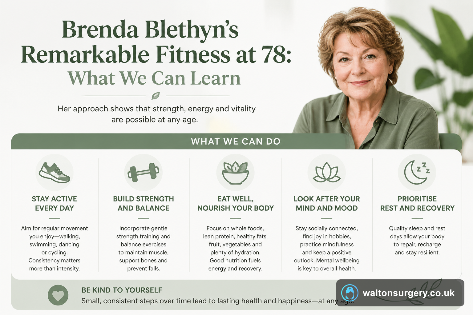 Brenda Blethyn's Remarkable Fitness at 78: What We Can Learn