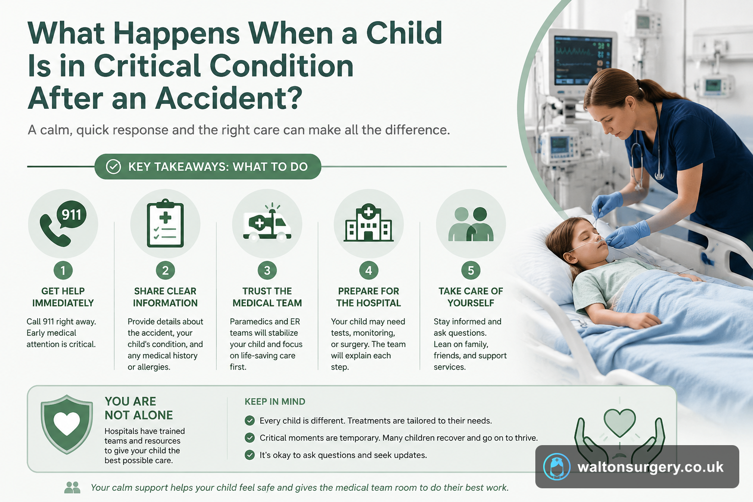 What Happens When a Child Is in Critical Condition After an Accident?