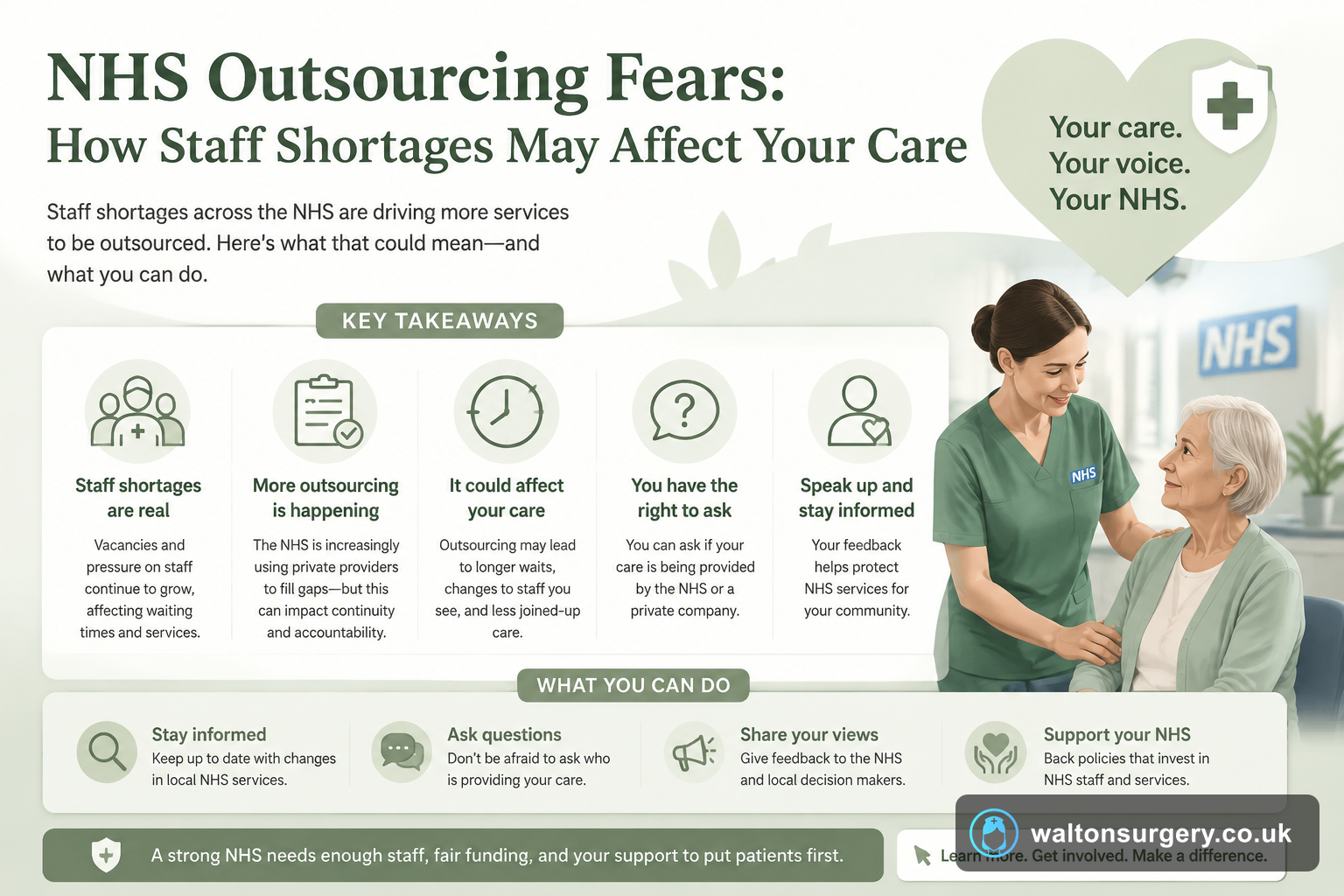 NHS Outsourcing Fears: How Staff Shortages May Affect Your Care