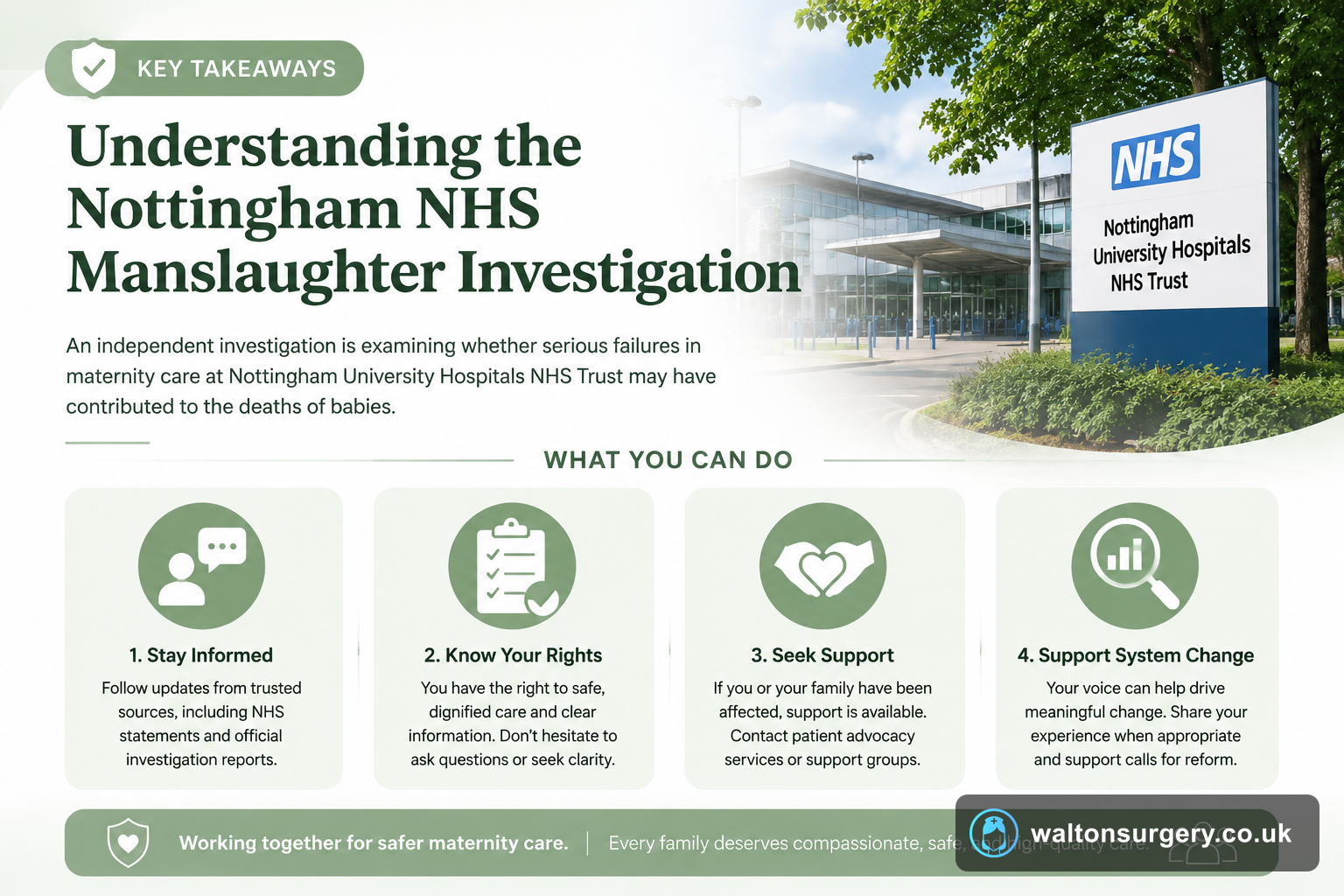 Understanding the Nottingham NHS Manslaughter Investigation