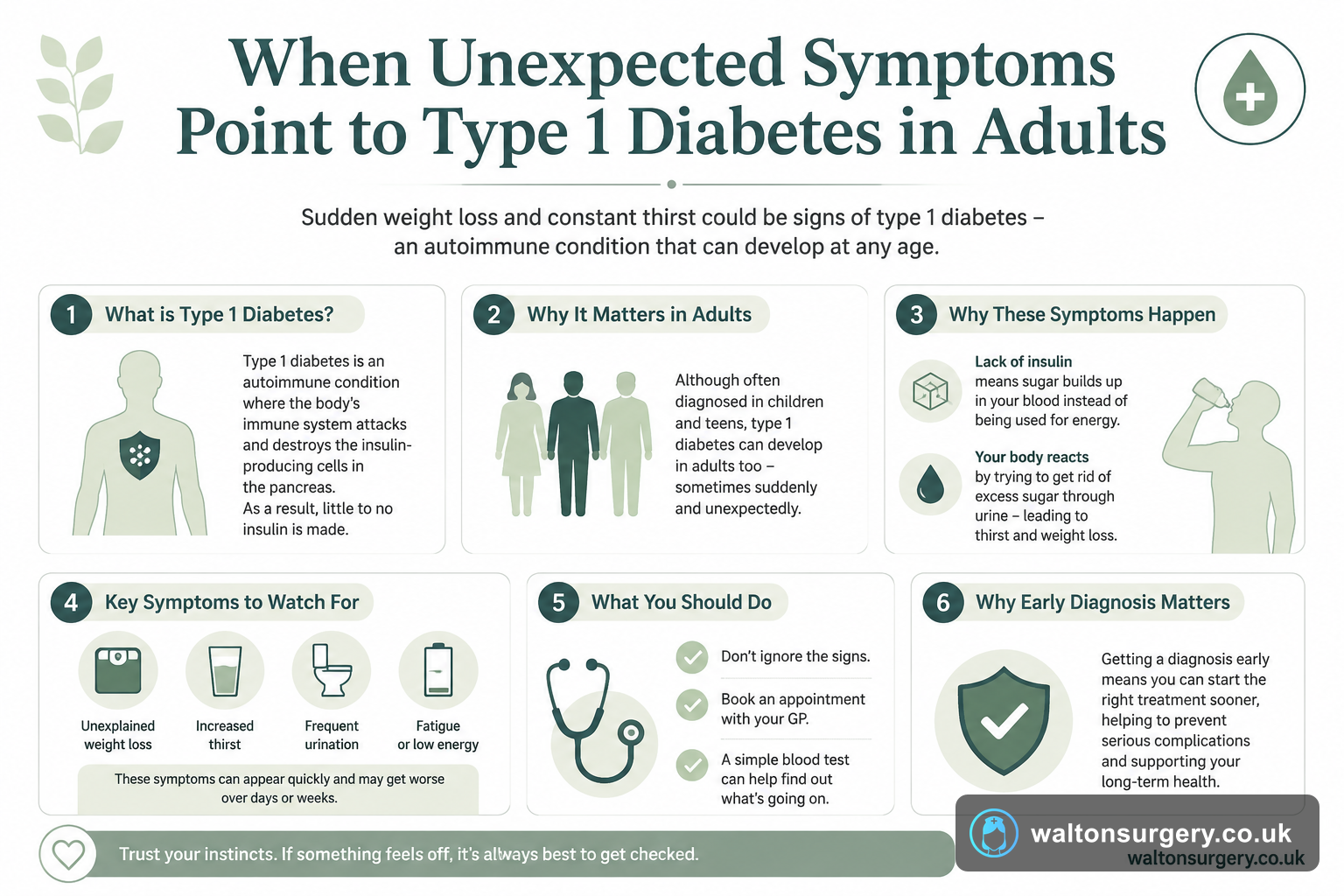 When Unexpected Symptoms Point to Type 1 Diabetes in Adults