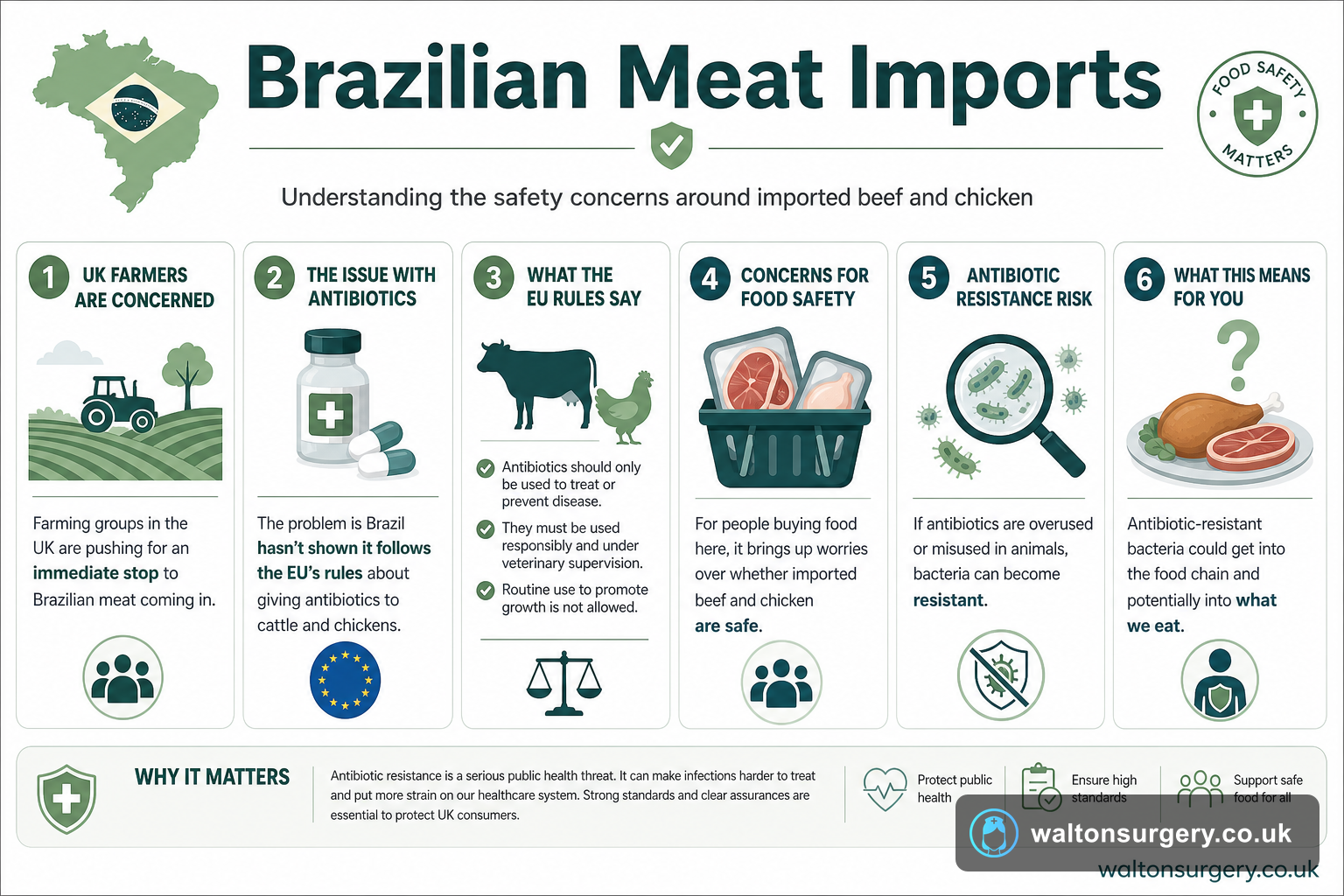 Brazilian Meat Imports: What UK Shoppers Need to Know About Antibiotic Concerns