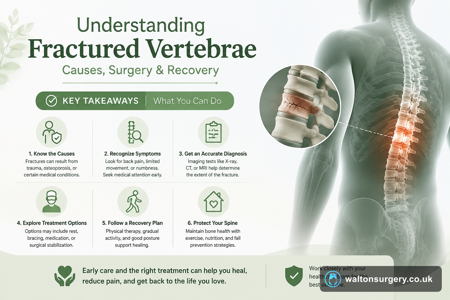 Understanding Fractured Vertebrae: Causes, Surgery & Recovery
