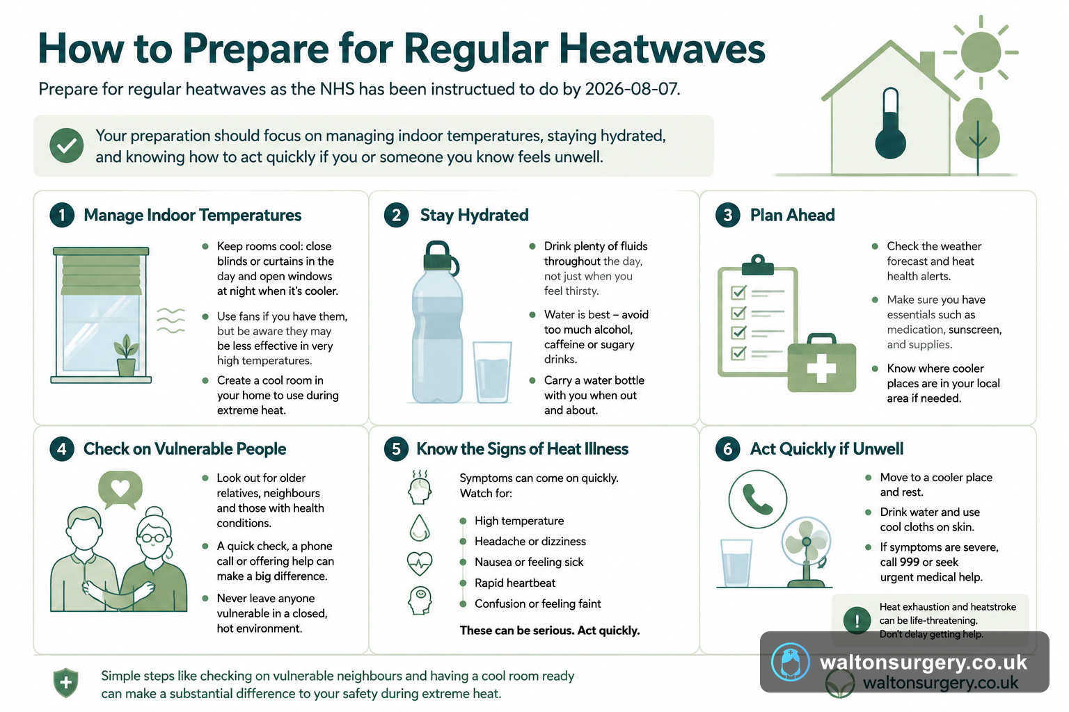 How to Prepare for Regular Heatwaves: UK Health Advice