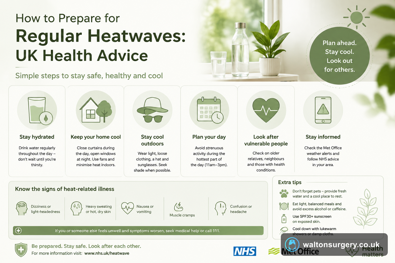 How to Prepare for Regular Heatwaves: UK Health Advice