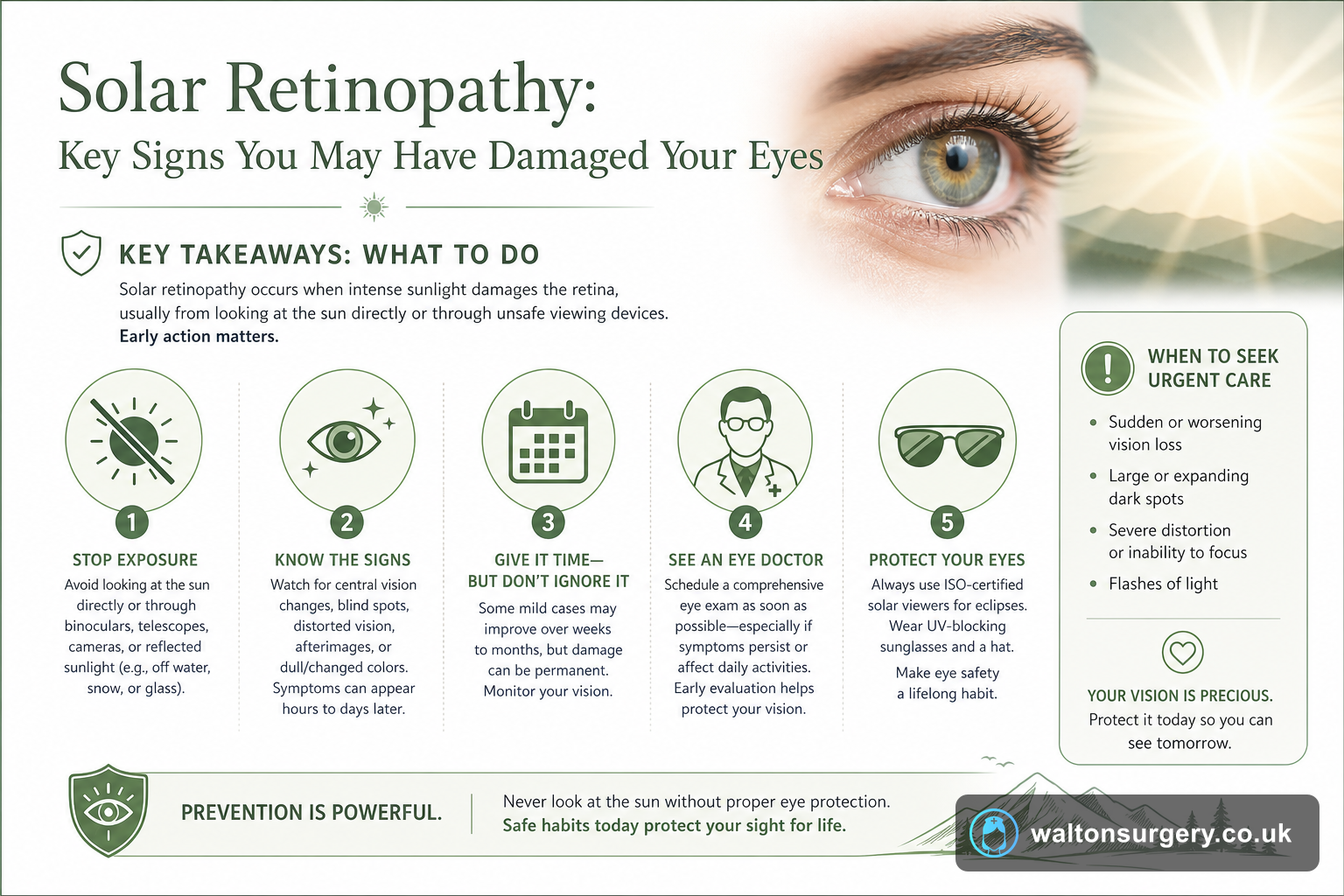 Solar Retinopathy: Key Signs You May Have Damaged Your Eyes