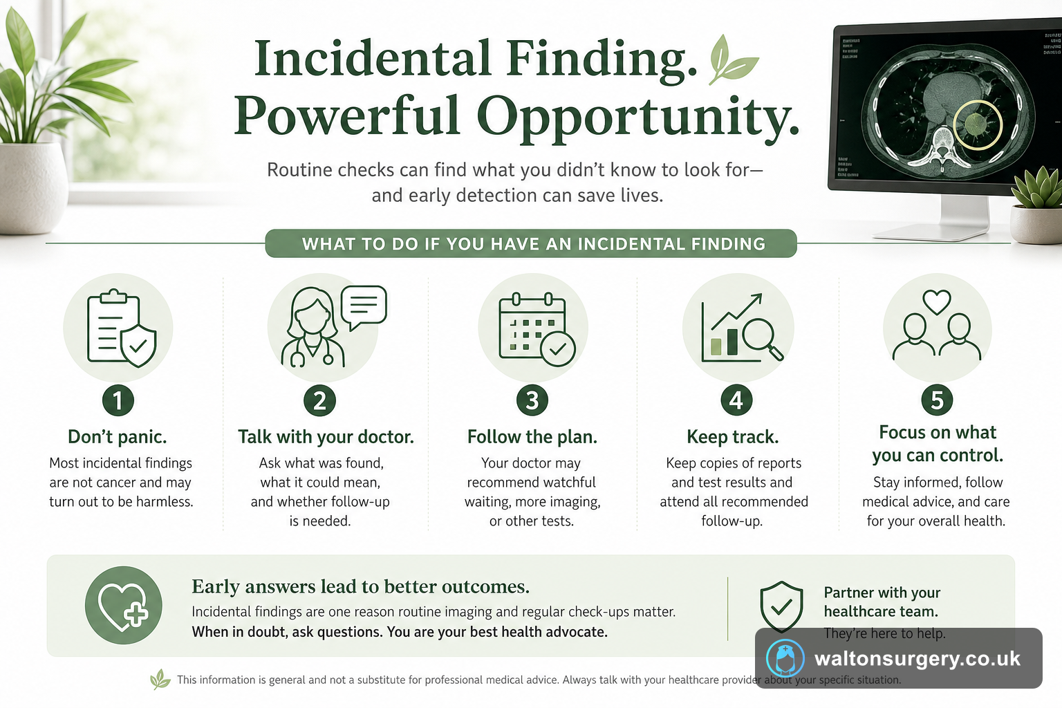 What Is an Incidental Finding? How Routine Checks Can Spot Cancer