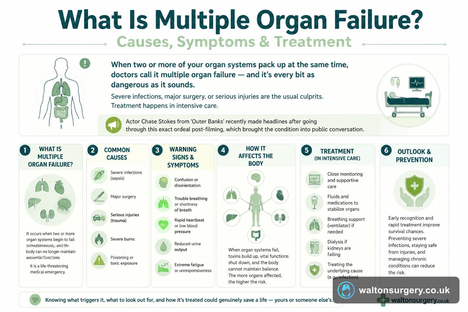 What Is Multiple Organ Failure? Causes, Symptoms & Treatment