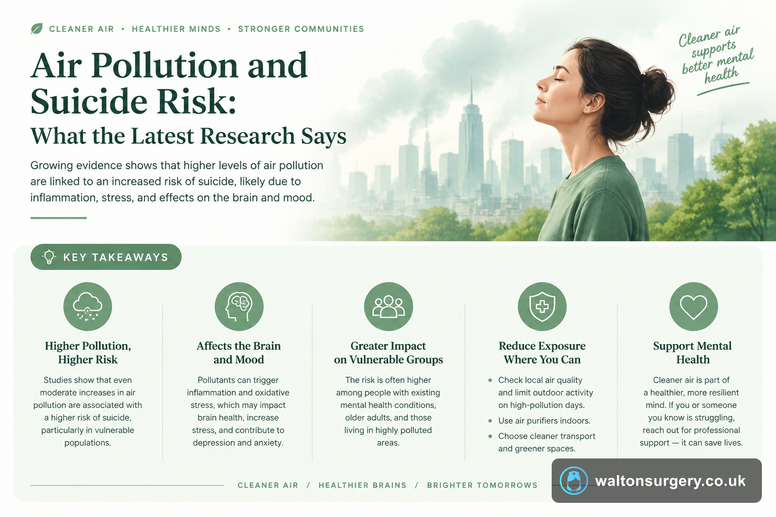 Air Pollution and Suicide Risk: What the Latest Research Says