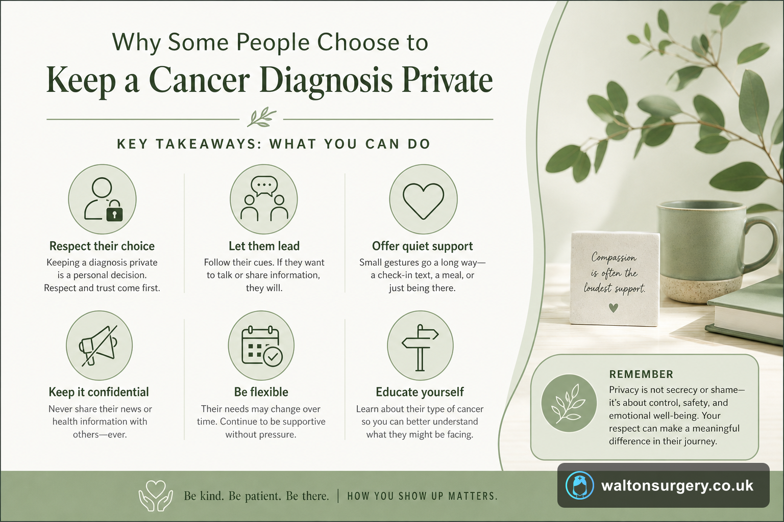 Why Some People Choose to Keep a Cancer Diagnosis Private