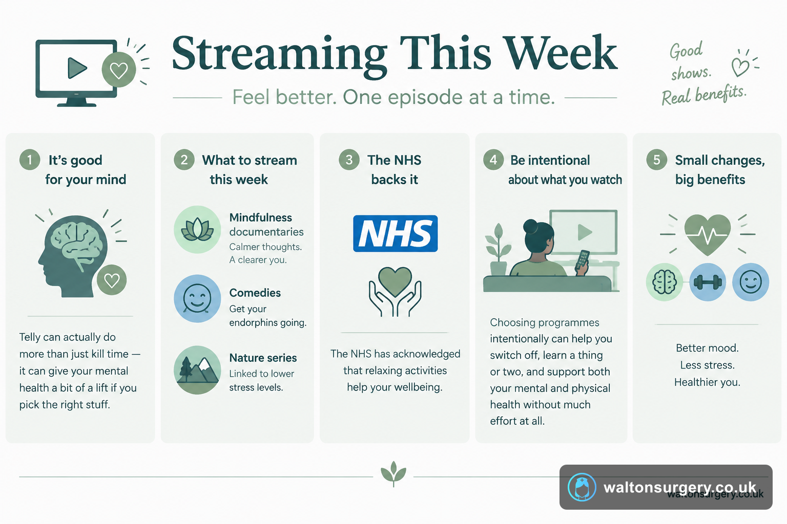 Streaming This Week: 5 Shows That Can Boost Your Health