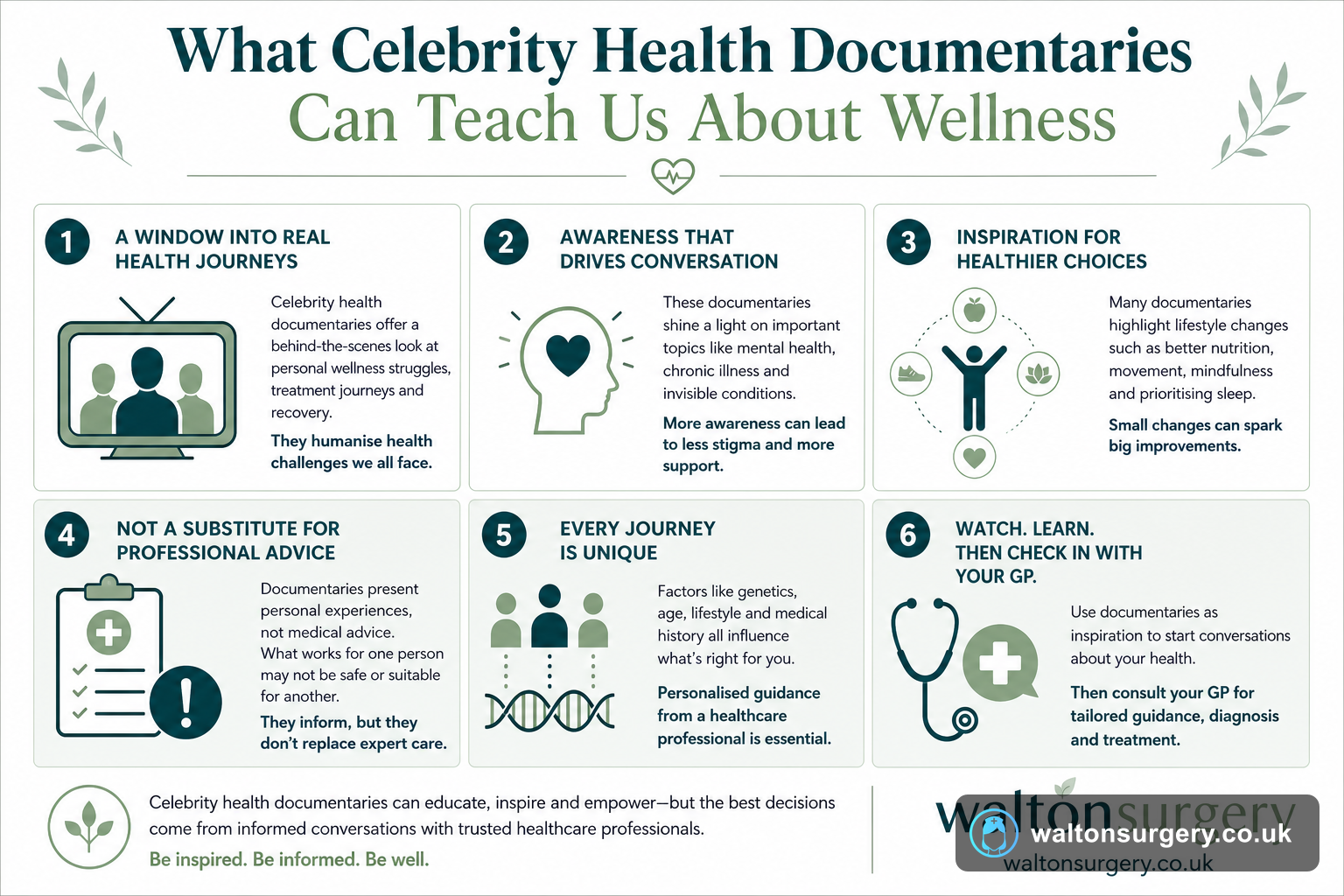 What Celebrity Health Documentaries Can Teach Us About Wellness